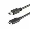 USB C to Mini DisplayPort Adapter Startech CDP2MDPMM1MB         Black 1 m