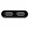 DisplayPort Cable USB 3.0 Startech USB32DP24K60 Black