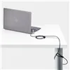 USB Cable Startech UNIVC4D-LAPTOP-LOCK Black/Grey 2 m