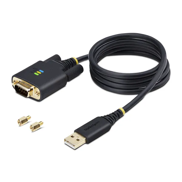 USB Cable Startech 1P3FFCB-USB-SERIAL Black 1 m