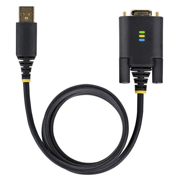USB Cable Startech 1P3FFCB-USB-SERIAL Black 1 m