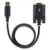 USB Cable Startech 1P3FFCB-USB-SERIAL Black 1 m