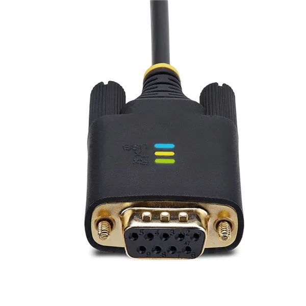 USB Cable Startech 1P3FFCNB-USB-SERIAL Black 1 m