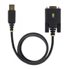 USB Cable Startech 1P3FFCNB-USB-SERIAL Black 1 m