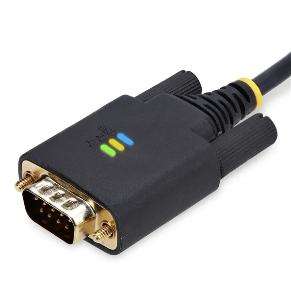 USB Cable Startech 1P10FFC-USB-SERIAL Black 3 m