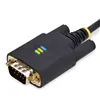 USB Cable Startech 1P10FFC-USB-SERIAL Black 3 m