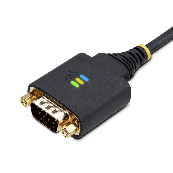 USB Cable Startech 1P10FFC-USB-SERIAL Black 3 m