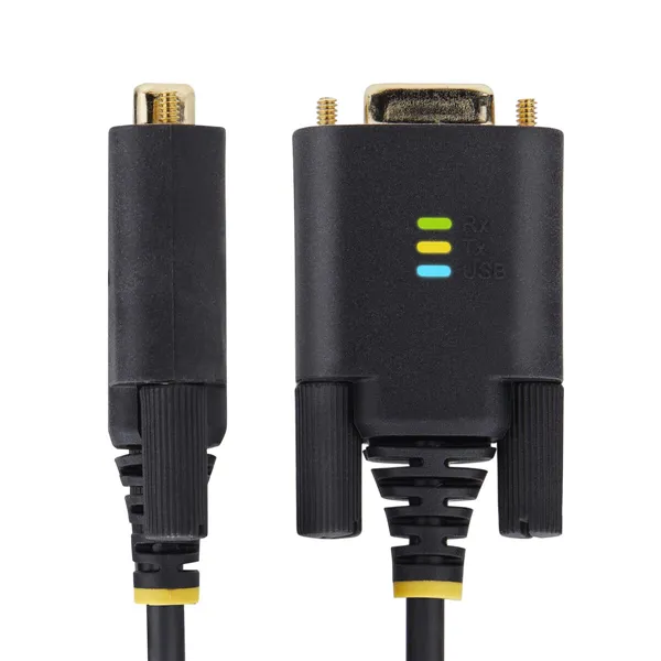 USB Cable Startech 1P10FFC-USB-SERIAL Black 3 m