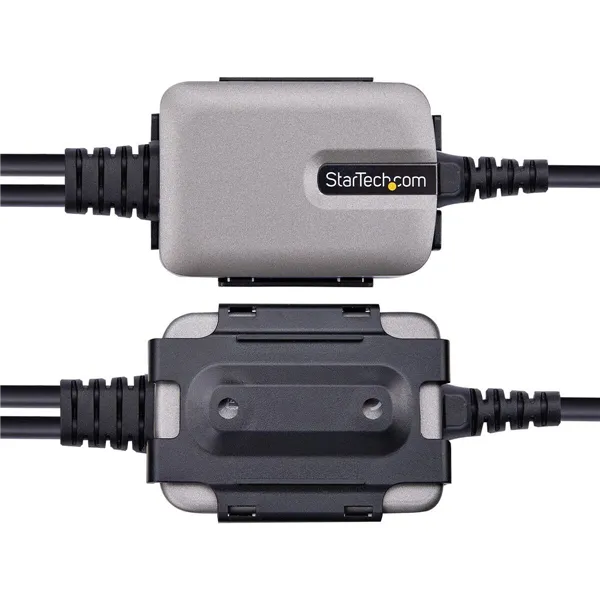 USB Cable Startech 2P6FFC-USB-SERIAL Black Grey