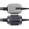 USB Cable Startech 2P6FFC-USB-SERIAL Black Grey