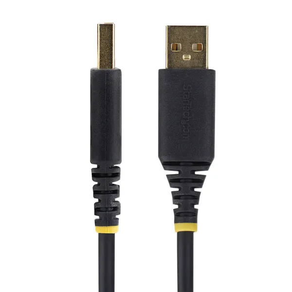 USB Cable Startech 2P6FFC-USB-SERIAL Black Grey