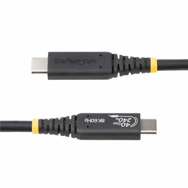 USB Cable Startech 1M-40G-USB4-CABLE Black 1 m