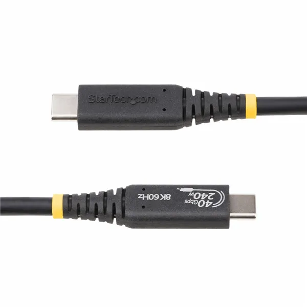 USB Cable Startech 1M-40G-USB4-CABLE Black 1 m