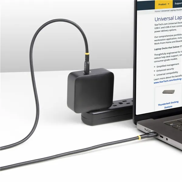 USB Cable Startech USB2EPR3M Black 3 m