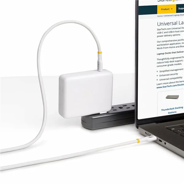 USB Cable Startech USB2EPR2MW White 2 m