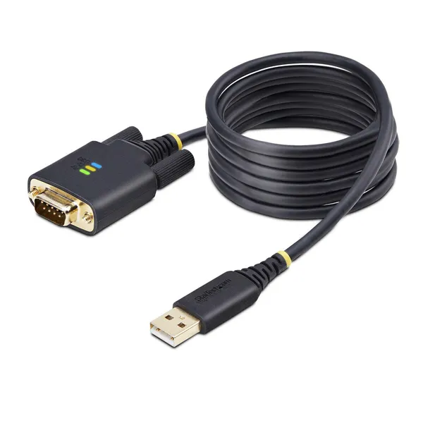 USB Adaptor Startech 1P6FFCN-USB-SERIAL Black 2 m