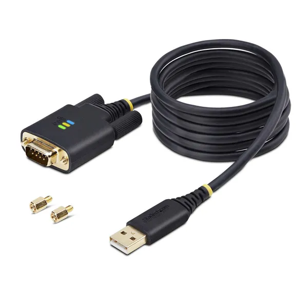 USB Adaptor Startech 1P6FFCN-USB-SERIAL Black 2 m