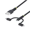 USB Cable Startech RLTCUB1MBK Black 1 m