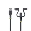 USB Cable Startech RLTCUB1MBK Black 1 m