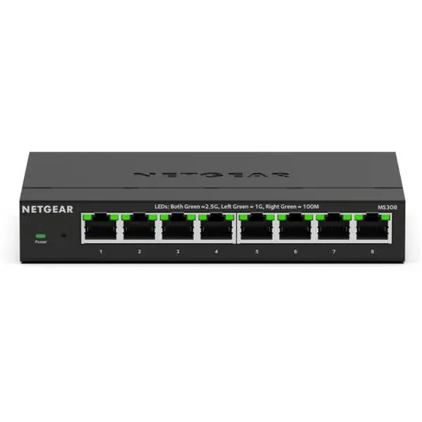 Desktop Switch Netgear MS308E-100EUS Black