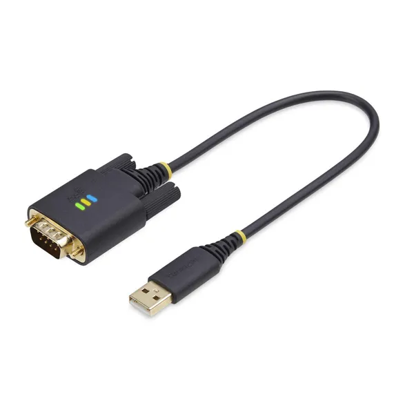 USB Cable Startech 1P1FFC-USB-SERIAL Black 30 cm