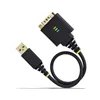 USB Cable Startech 1P1FFC-USB-SERIAL Black 30 cm