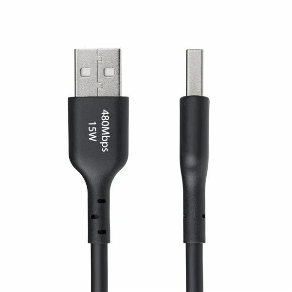 USB Cable Startech USB2AC3MNC Black 3 m