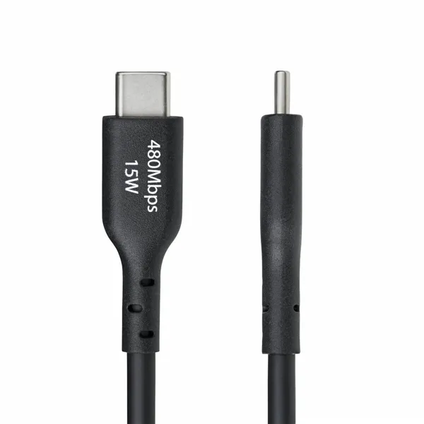 USB Cable Startech USB2AC3MNC Black 3 m