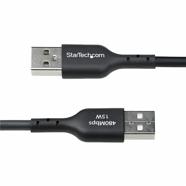 USB Cable Startech USB2AC3MNC Black 3 m