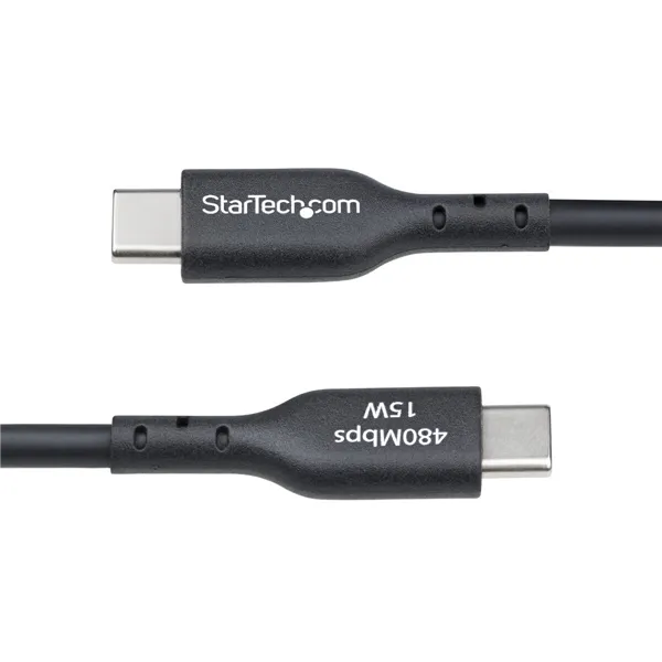 USB Cable Startech USB2AC3MNC Black 3 m