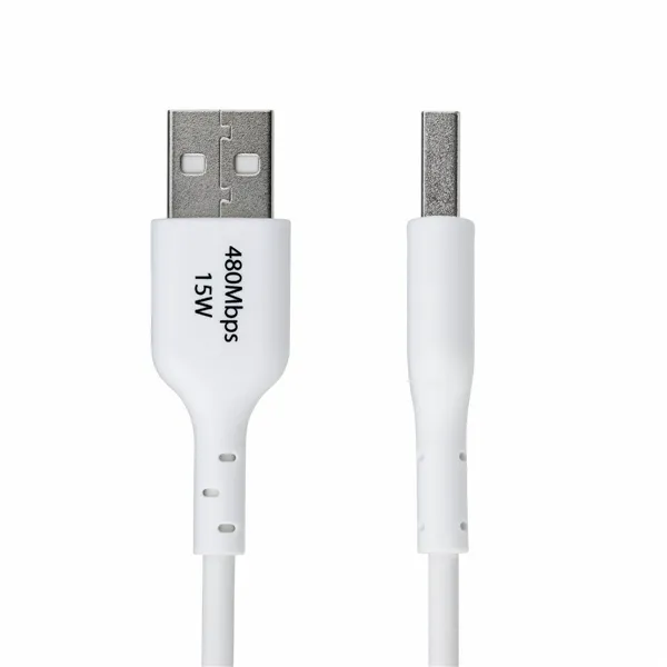 USB Cable Startech USB2AC1MNCWHE White 1 m