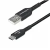 USB Cable Startech USB2AC1MNC Black 1 m