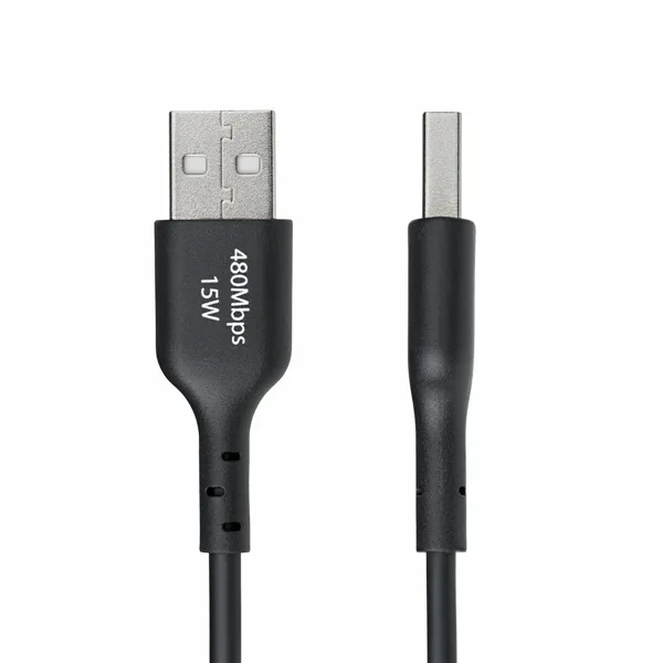 USB Cable Startech USB2AC1MNC Black 1 m
