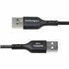 USB Cable Startech USB2AC1MNC Black 1 m