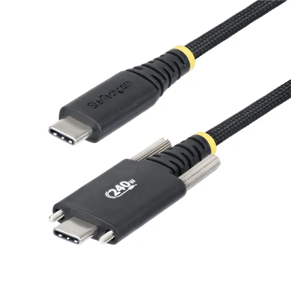 USB Cable Startech S2CEPR3M-USBSL-CABLE Black 3 m