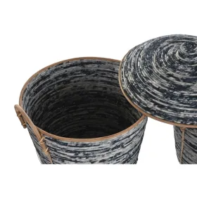 Grozs DKD Home Decor Balts Melns Dabisks
