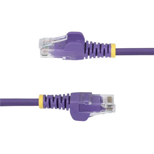 USB Cable Startech N6PAT100CMPLS Purple 1 m