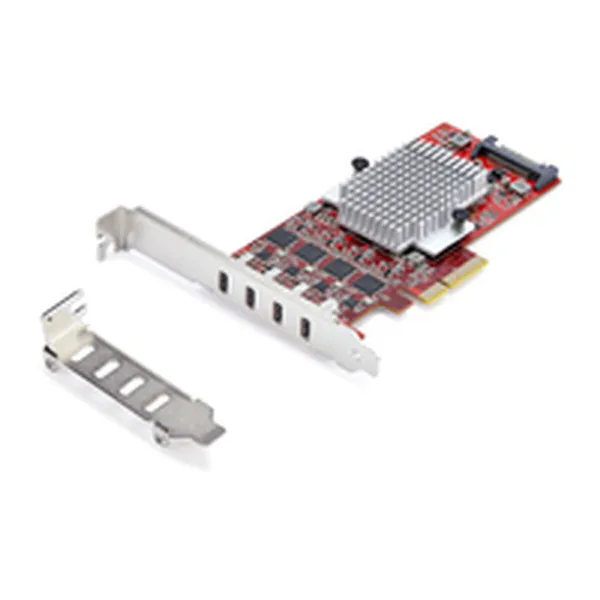 USB Cable Startech P10Q4C-USB-CARD Red