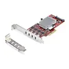 USB Cable Startech P10Q4C-USB-CARD Red
