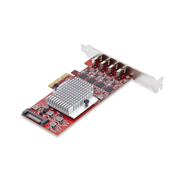 USB Cable Startech P10Q4C-USB-CARD Red