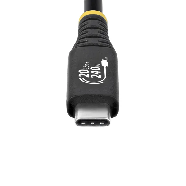 USB Cable Startech CC2M20GUSB4TP Black 2 m