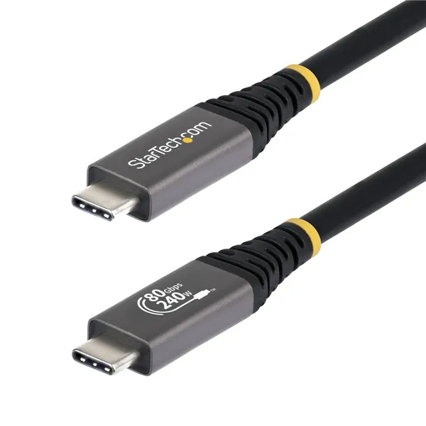 USB Cable Startech CC150CM80GUSB4CABLE Black 1,5 m