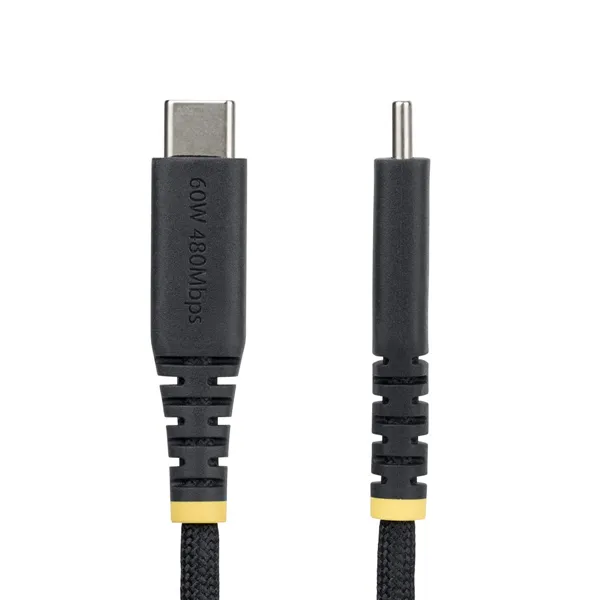 USB Cable Startech USB2CC1MNCBR Black 1 m