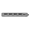 USB Cable Startech QUAD-USB-HDMI-ADAPT Grey