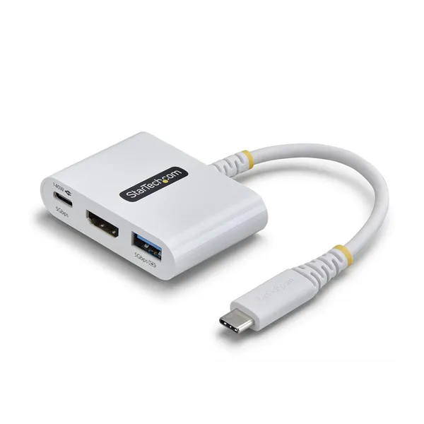 USB Cable Startech 168W-USBC-MULTIPORT White