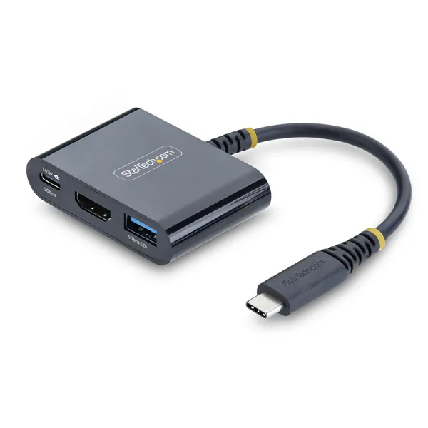 USB Cable Startech 168B-USBC-MULTIPORT Black
