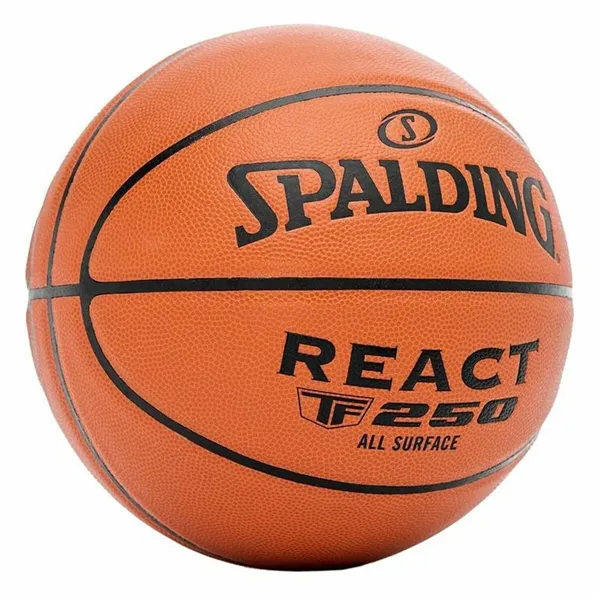 Basketball Ball Spalding React TF-250 Multicolour 5