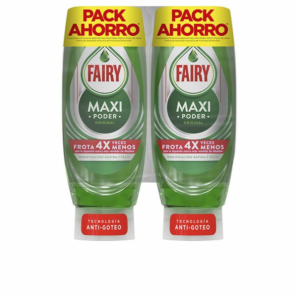 Liquid Dishwasher Fairy MAXI PODER 450 ml 2 Units