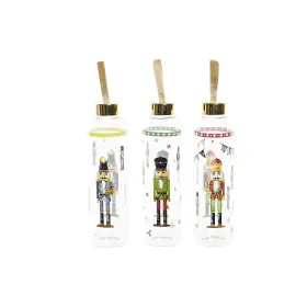 Bottle DKD Home Decor Nutcracker Crystal PVC (550 ml) (3 Units)