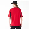 Men’s Short Sleeve T-Shirt New Era NBA MESH PANEL OS TEE CHIBU 60435481  Red (M)